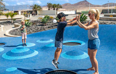 Trampoline Playground